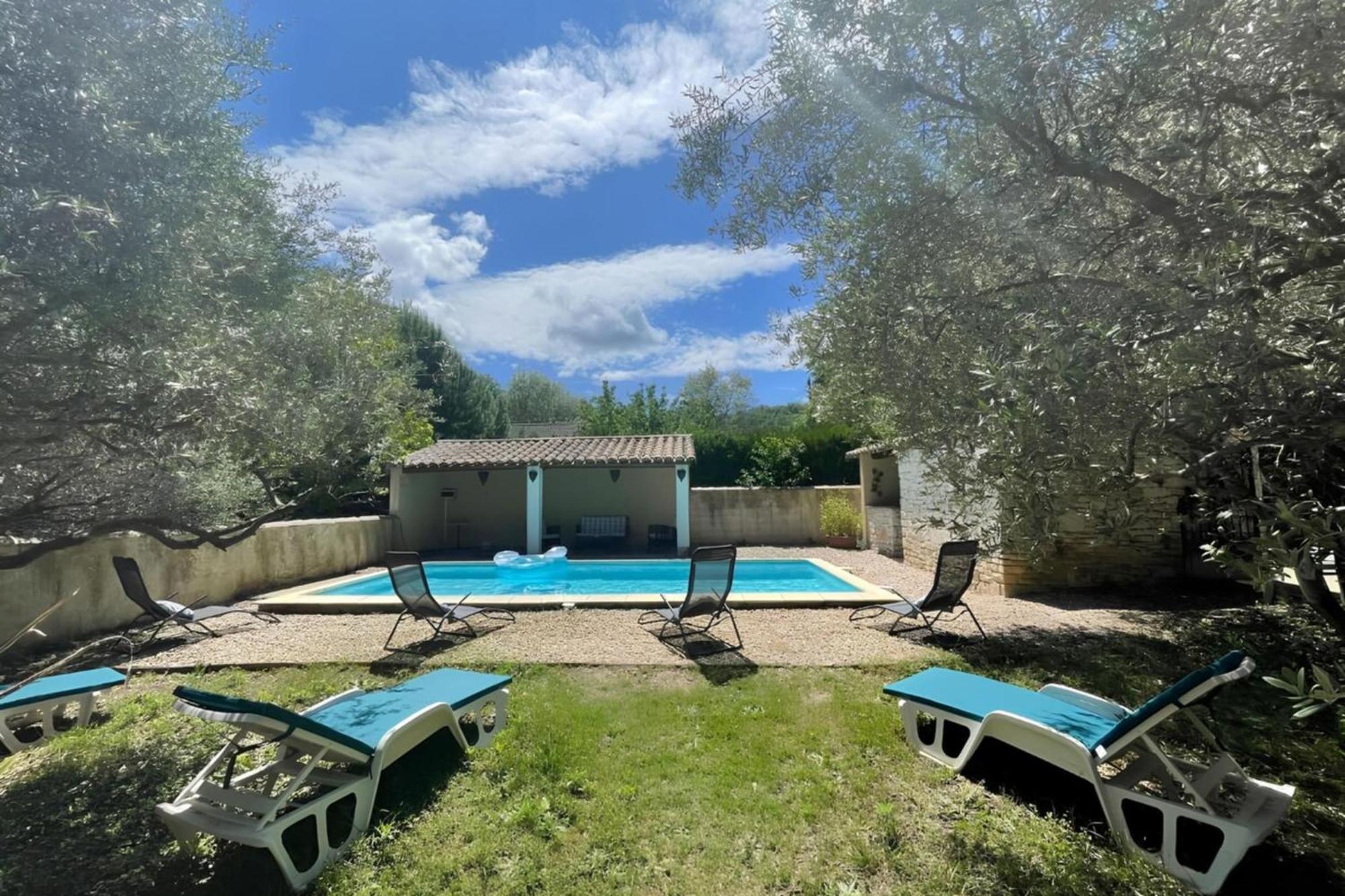 Les Oliviers - Villa 10 People - 5 Min Ardeche Saint-Julien-de-Peyrolas Екстер'єр фото