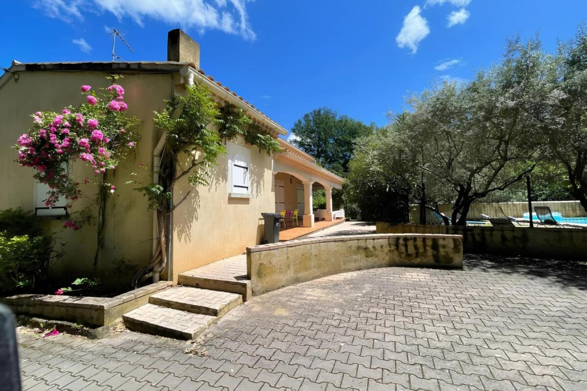 Les Oliviers - Villa 10 People - 5 Min Ardeche Saint-Julien-de-Peyrolas Екстер'єр фото
